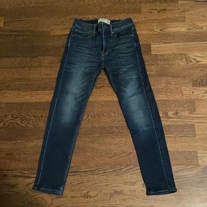 Two pairs of boys Abercrombie and Fitch jeans